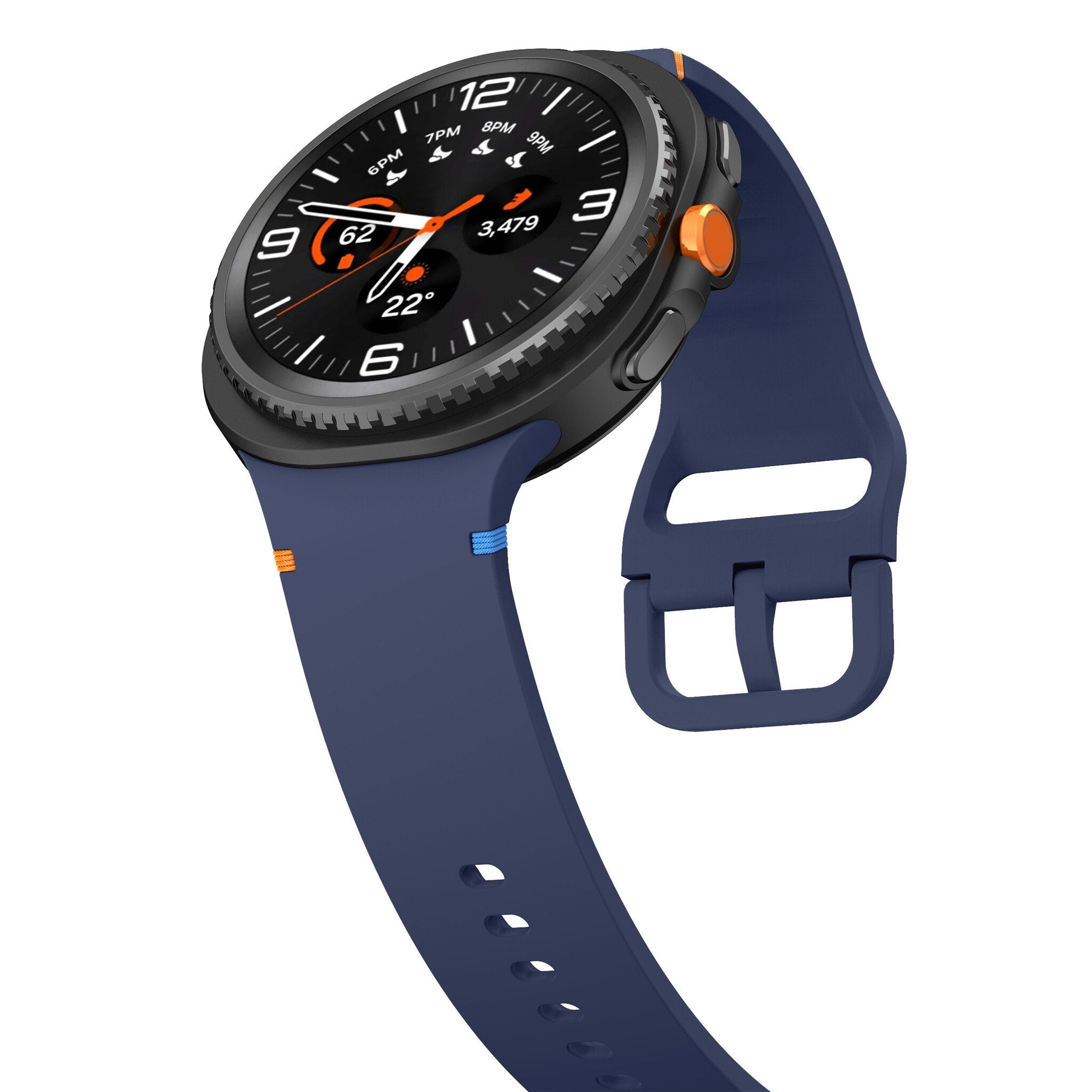 Correa silicona Samsung Galaxy Watch 8 - 40mm (azul oscuro)