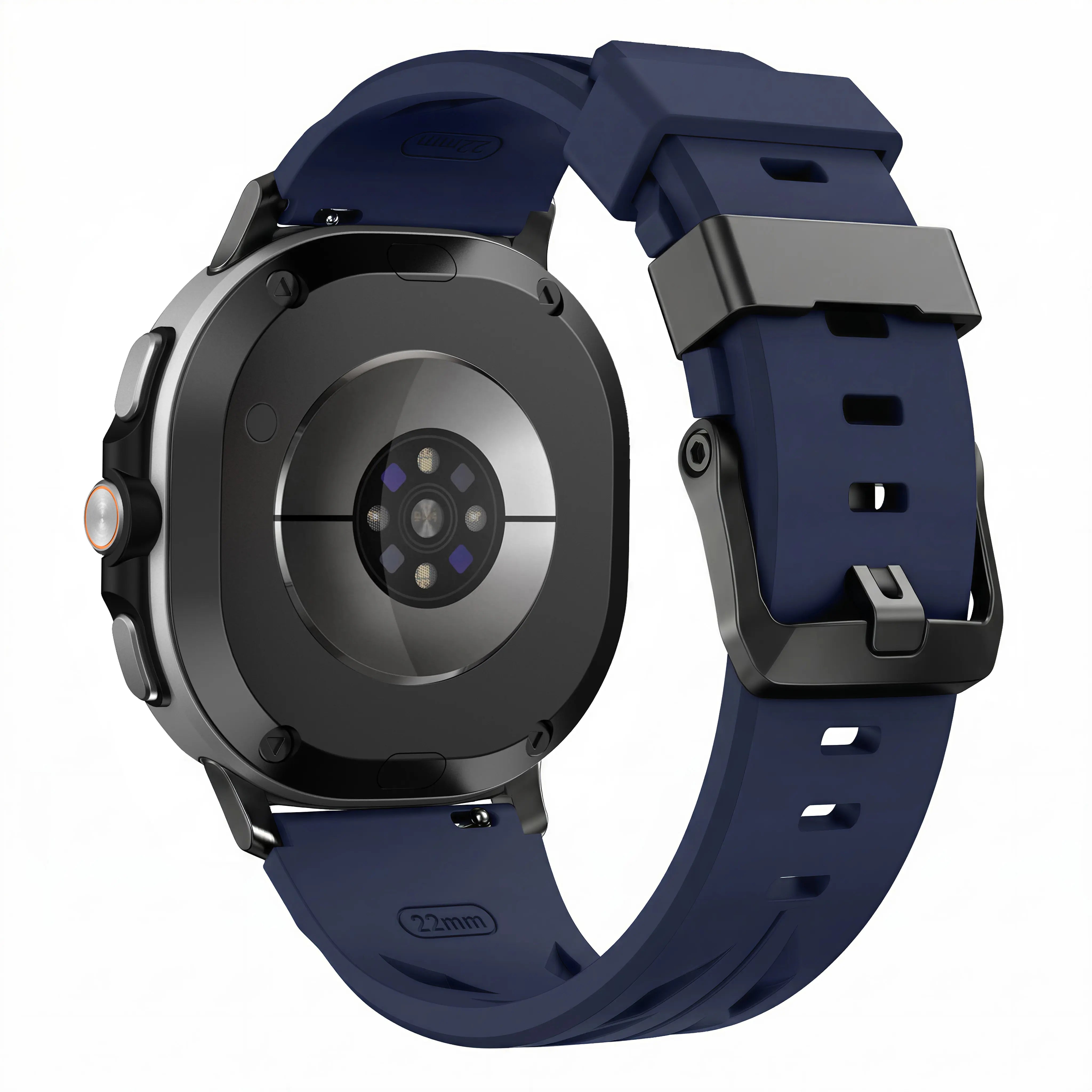 Correa silicona race Samsung Galaxy Watch 8 - 44mm (azul oscuro)