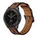 Bracelet cuir vissé Polar Ignite 3 (marron foncé)