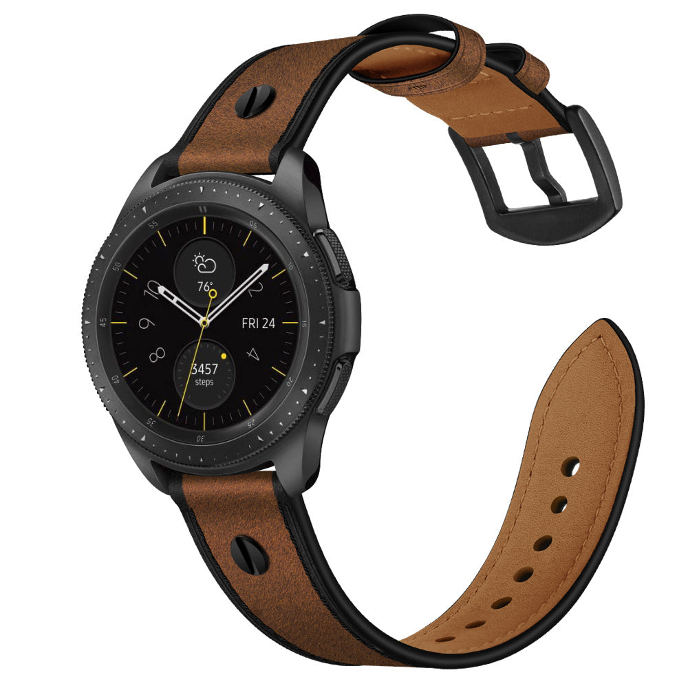 Polar Vantage V3 Leather Strap with Screw (Dark Brown)