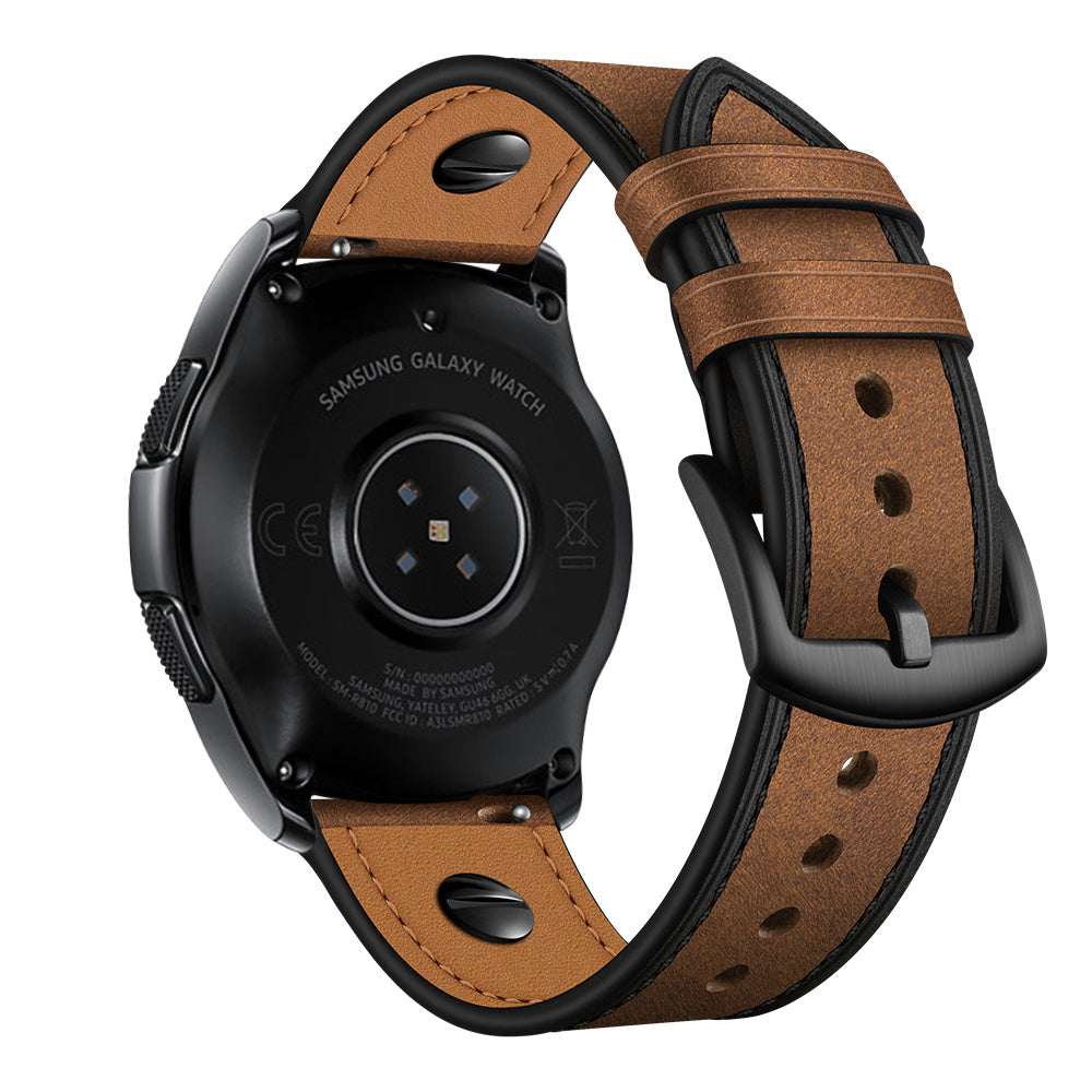 Polar Grit X2 Pro Leather Strap with Screw (Dark Brown)