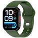 Redmi Watch 6 Lite Silikon Classic Armband (Dunkelgrün)
