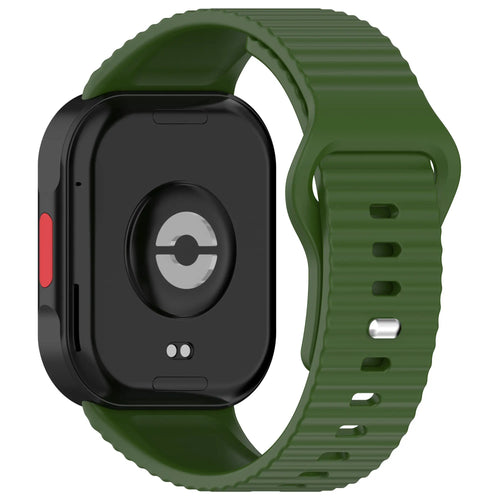Redmi Watch 4 Silicone Classic Strap (Dark Green)