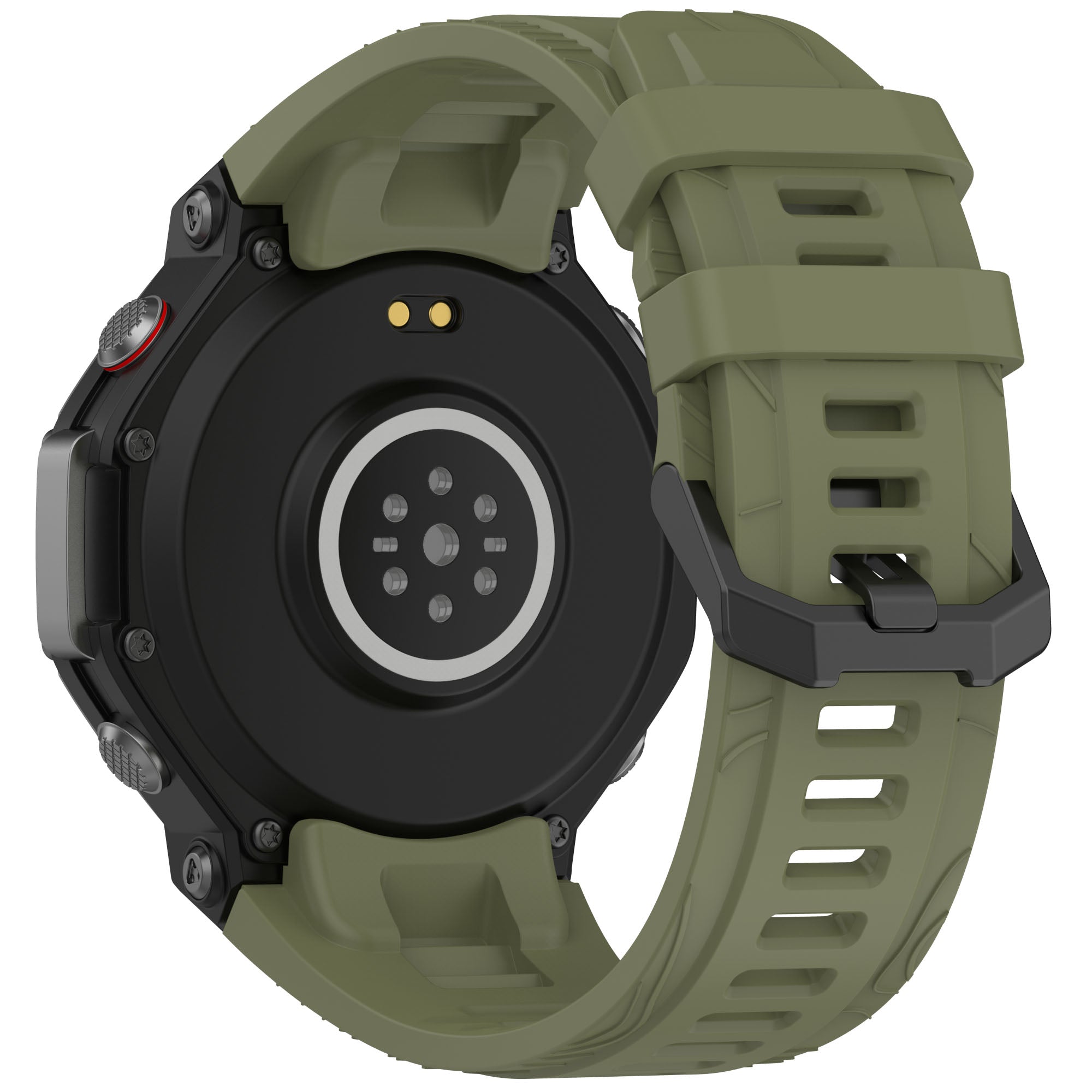 Correa silicona Amazfit T-Rex 3 (verde oscuro)