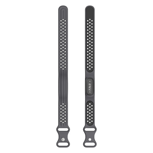 Silicone Sport Strap, dark grey/black