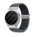 Garmin Epix Pro (Gen 2) 47mm gevlochten band met P-buckle (donkergrijs met zilver)
