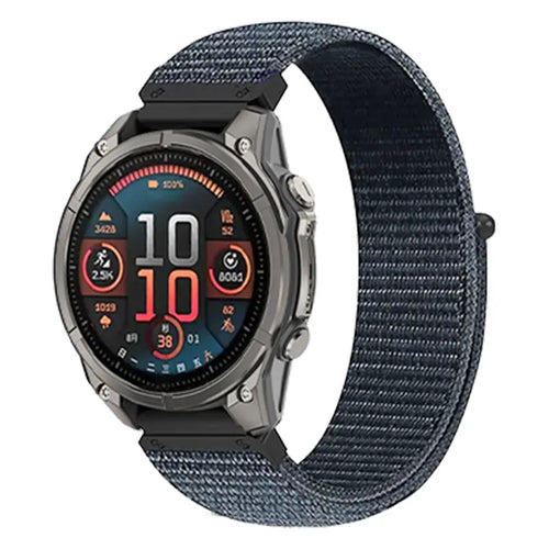 Garmin Descent MK3i - 51mm Premium Nylon Strap (Dark Grey)