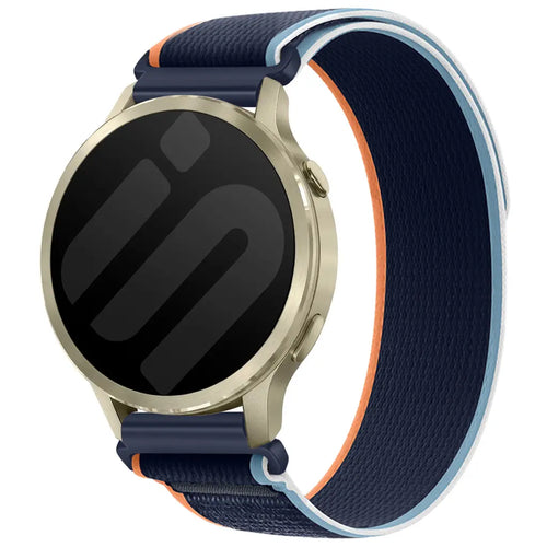 Correa nylon trail Garmin Vivomove 3 (mezcla azul)