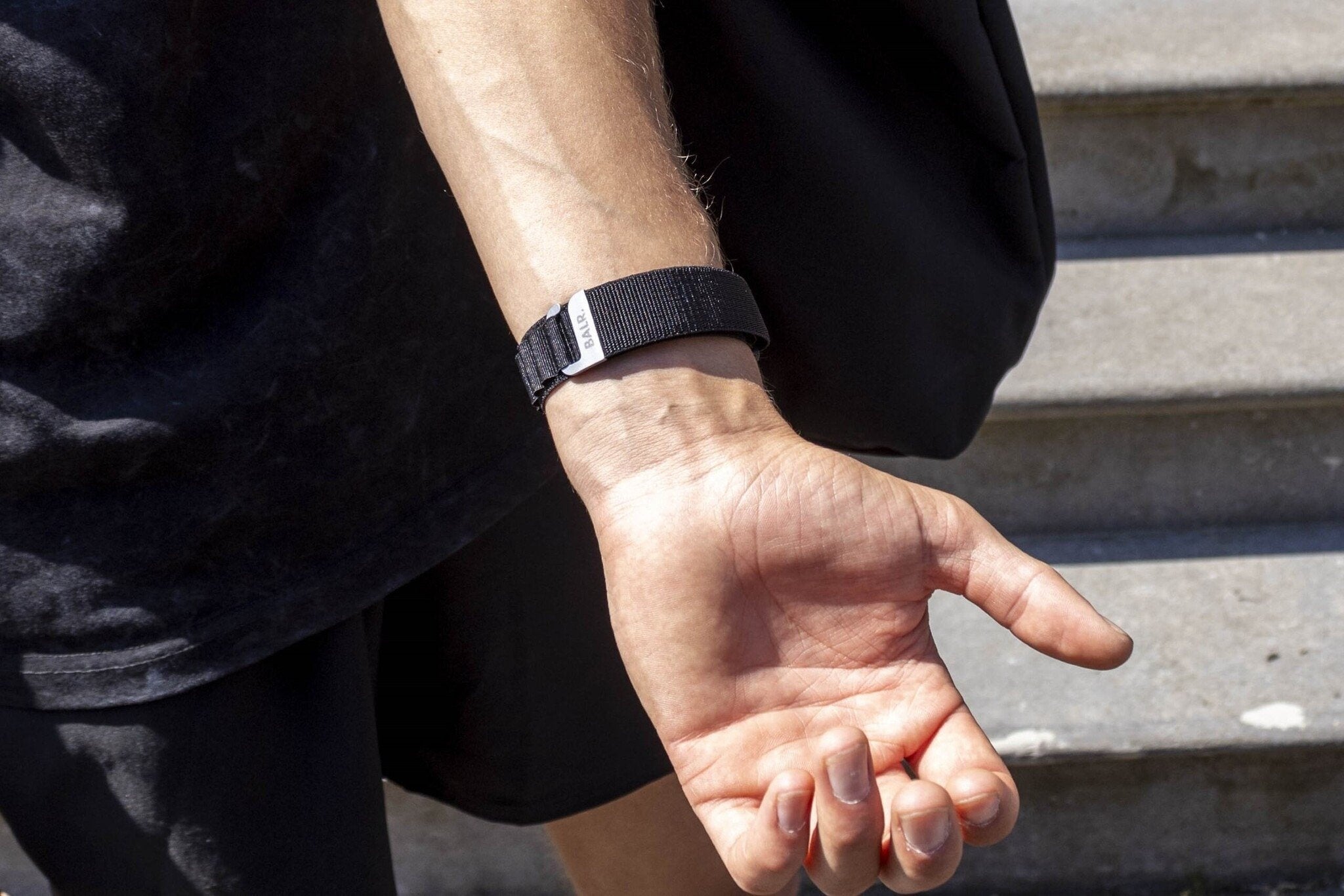 BALR Samsung Gear Sport Alpine Loop Armband (Schwarz)