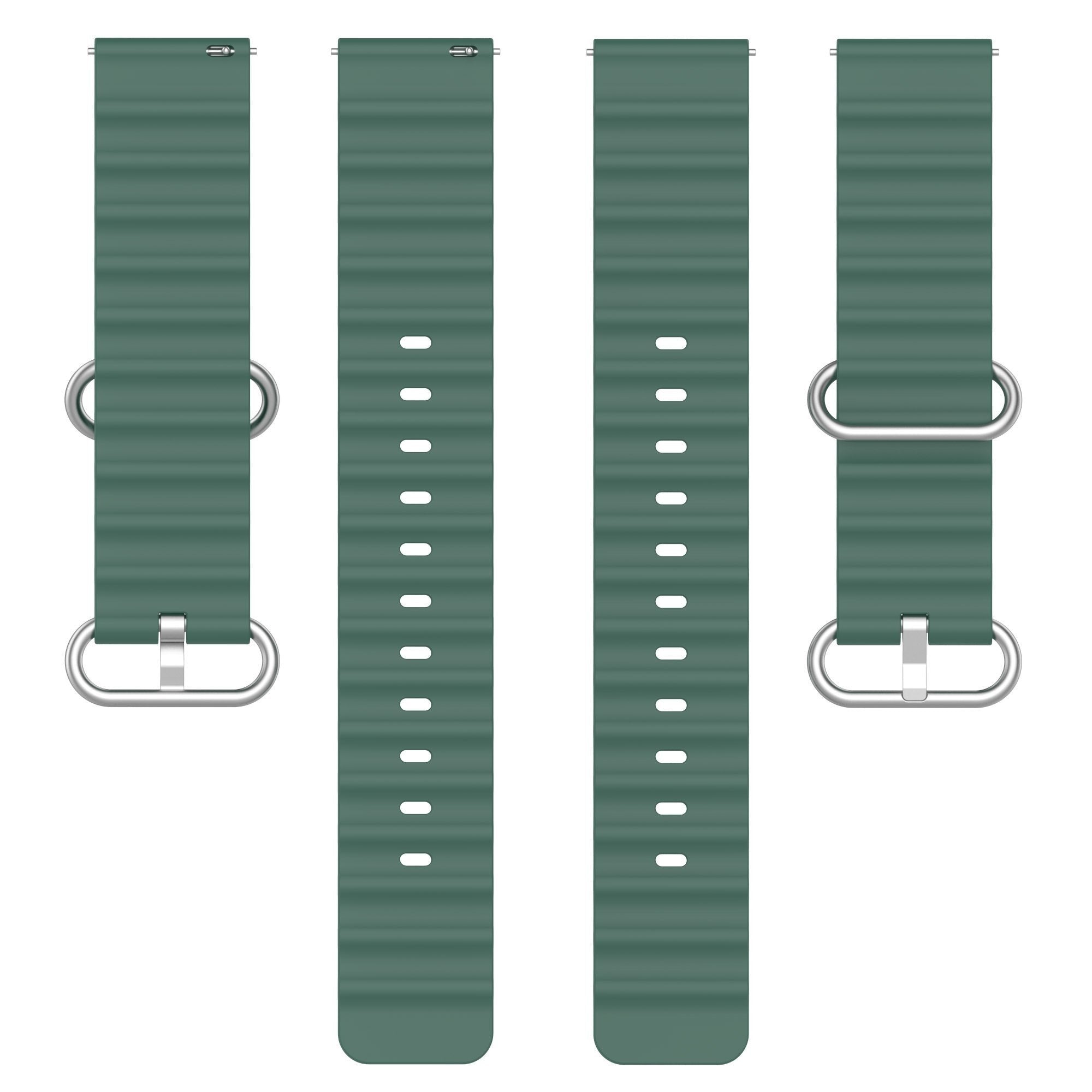 Correa Ocean Huawei Watch GT 5 46mm (verde oscuro)