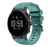 Fossil Gen 5 siliconen bandje (dennengroen)