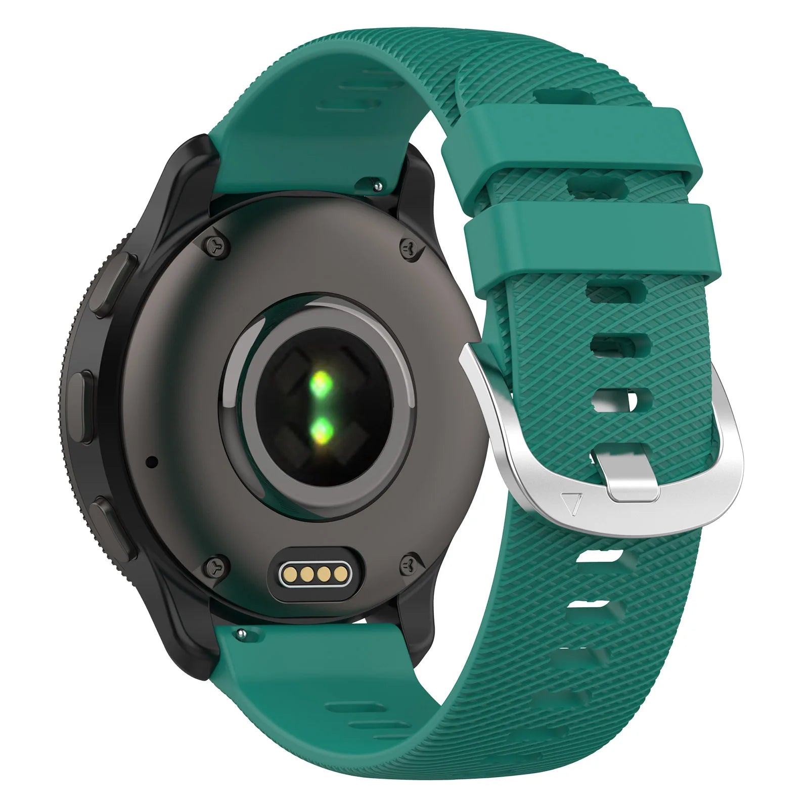 Correa silicona Garmin Forerunner 570 - 42mm (pino verde)