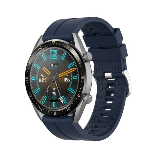 Bracelet silicone extrème Huawei Watch Ultimate (bleu foncé)