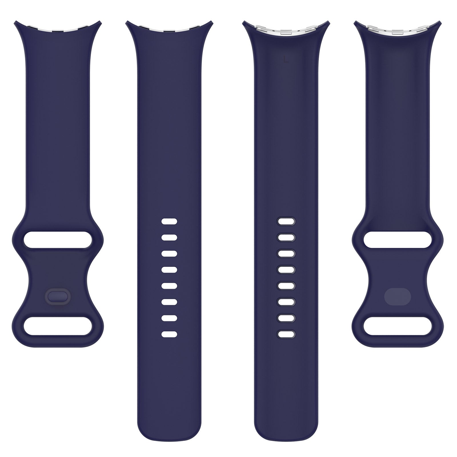 Google Pixel Watch 3 - 41mm Classic Silicone Strap (Dark Blue)