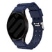Bracelet silicone armure Samsung Galaxy Watch FE (bleu foncé)