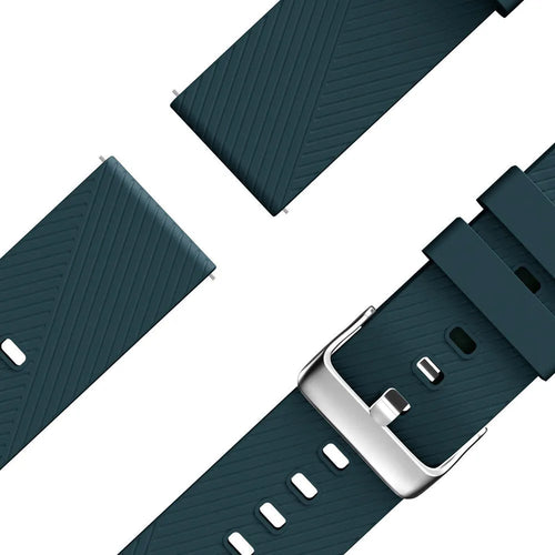 Bandz Levowatch Tiny Silicone Strap 'Deluxe' (Dark Green)