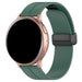 Coros Apex 2 D-Buckle Silicone Strap (Dark Green)