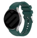 Samsung Galaxy Watch 6 Classic 47mm Silicone Strap Perfect Fit (Dark Green)