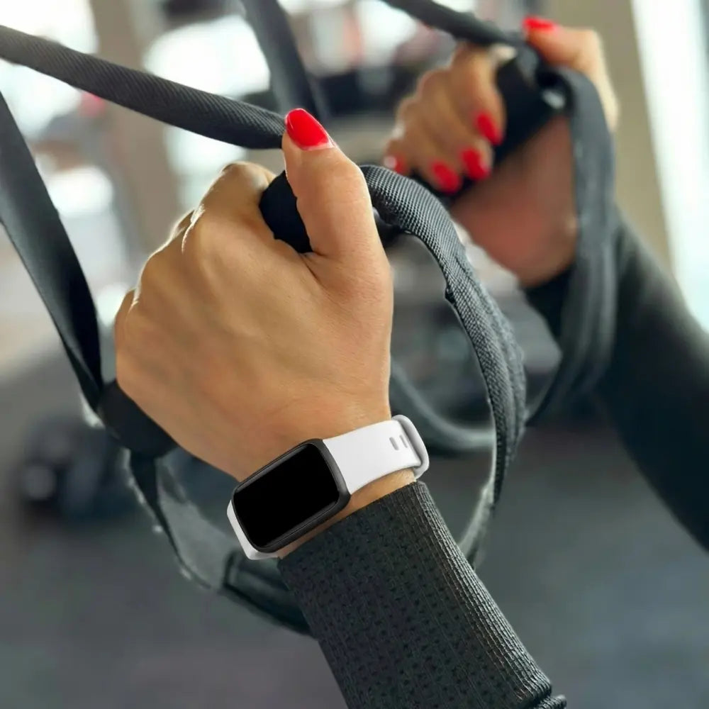 Fitbit Inspire 3 Silicone Strap (White)