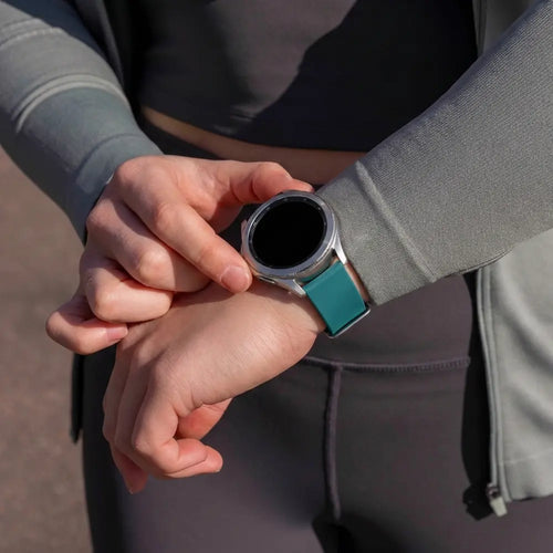 Samsung Galaxy Watch 7 - 44mm sport bandje (groen-blauw)