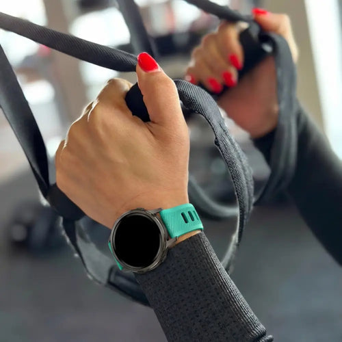 Bandz Correa deportiva con hebilla Garmin Vivomove 3s (aqua/negro)