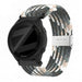 Bandz Correa nylon trenzada Garmin Forerunner 165 (mandala negro)
