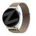 Bandz Garmin Forerunner 165 Milanese Loop Strap (Champagne Gold)