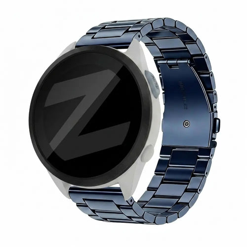 Bandz Garmin Forerunner 165 Steel Strap 'Classic' (Blue)