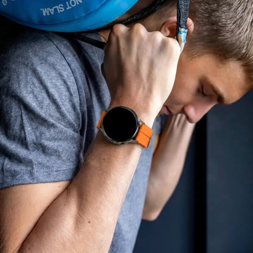 Bandz Garmin Bounce 2 Silikonarmband mit D-Schnalle (Orange)
