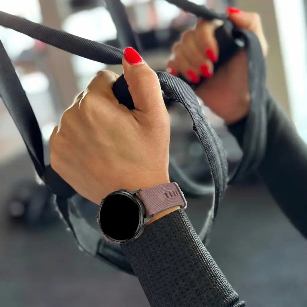 Bandz Garmin Vivomove 3s Silicone Strap 'Deluxe' (Lavender)