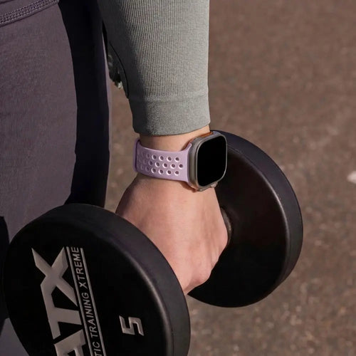 Bracelet sport Apple Watch (violet clair)