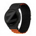Bandz Bracelet nylon Alpine Garmin Forerunner 165 (noir/orange)