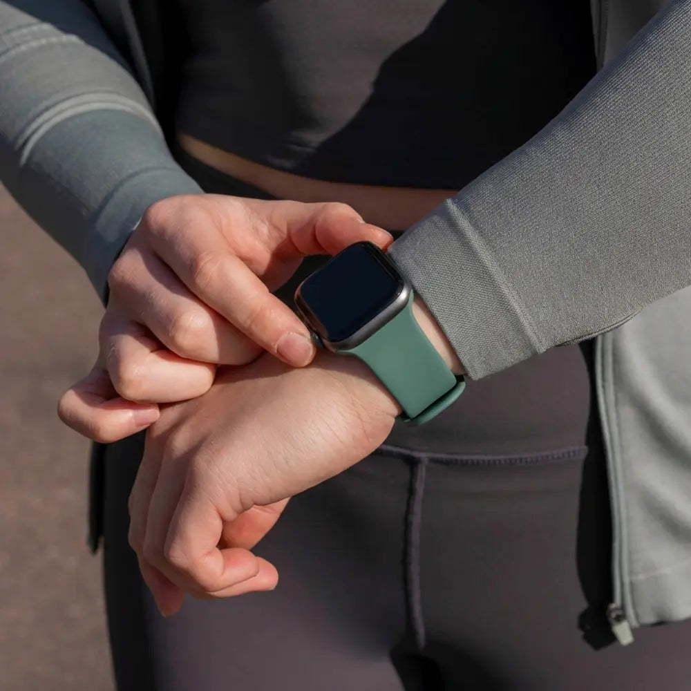 Apple Watch siliconen bandje (cactus)