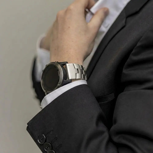 Garmin Approach S60 Titanium Strap (Silver)