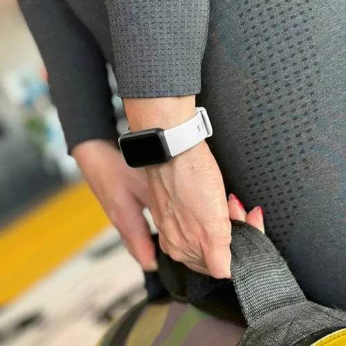 Fitbit Inspire 3 Silicone Strap (White)