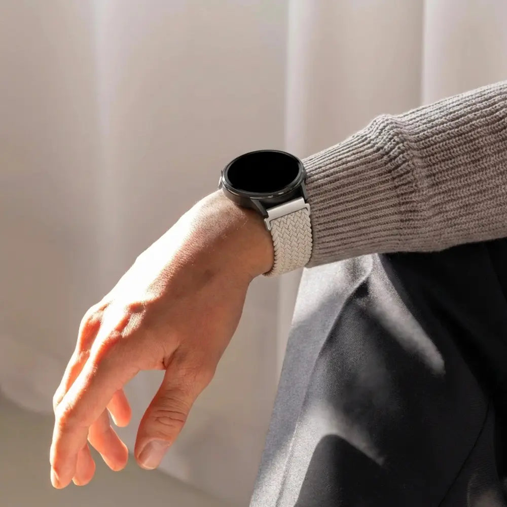 Bandz Garmin Bounce 2 Braided Strap 'Parachute' (Starlight)