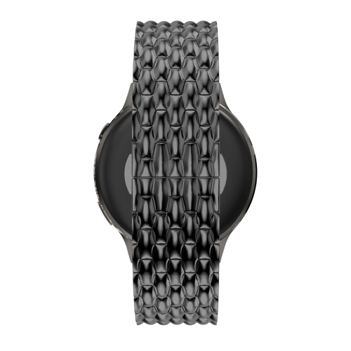 Bandz Garmin Forerunner 70 Steel Strap 'Dragon' (Black)