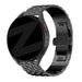 Bandz Garmin Vivomove Luxe Steel Strap 'Dragon' (Black)
