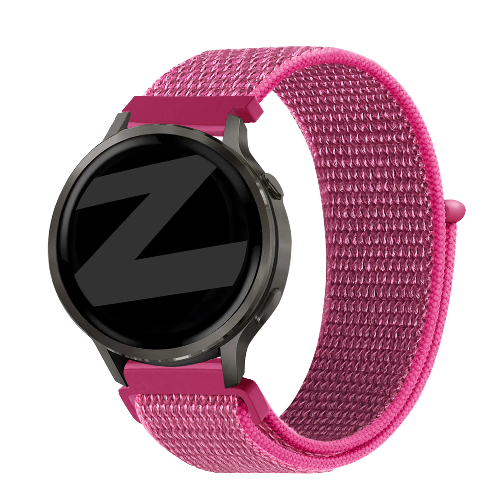 Bandz Garmin Forerunner 170 Nylon Loop Armband (Dragonfruit)