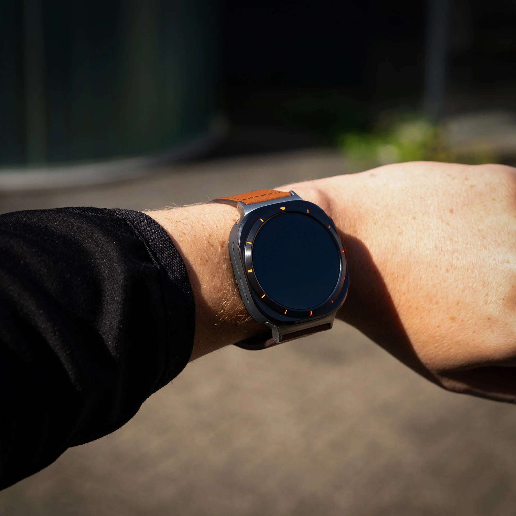 Samsung Galaxy Watch Ultra Lederarmband (Braun)