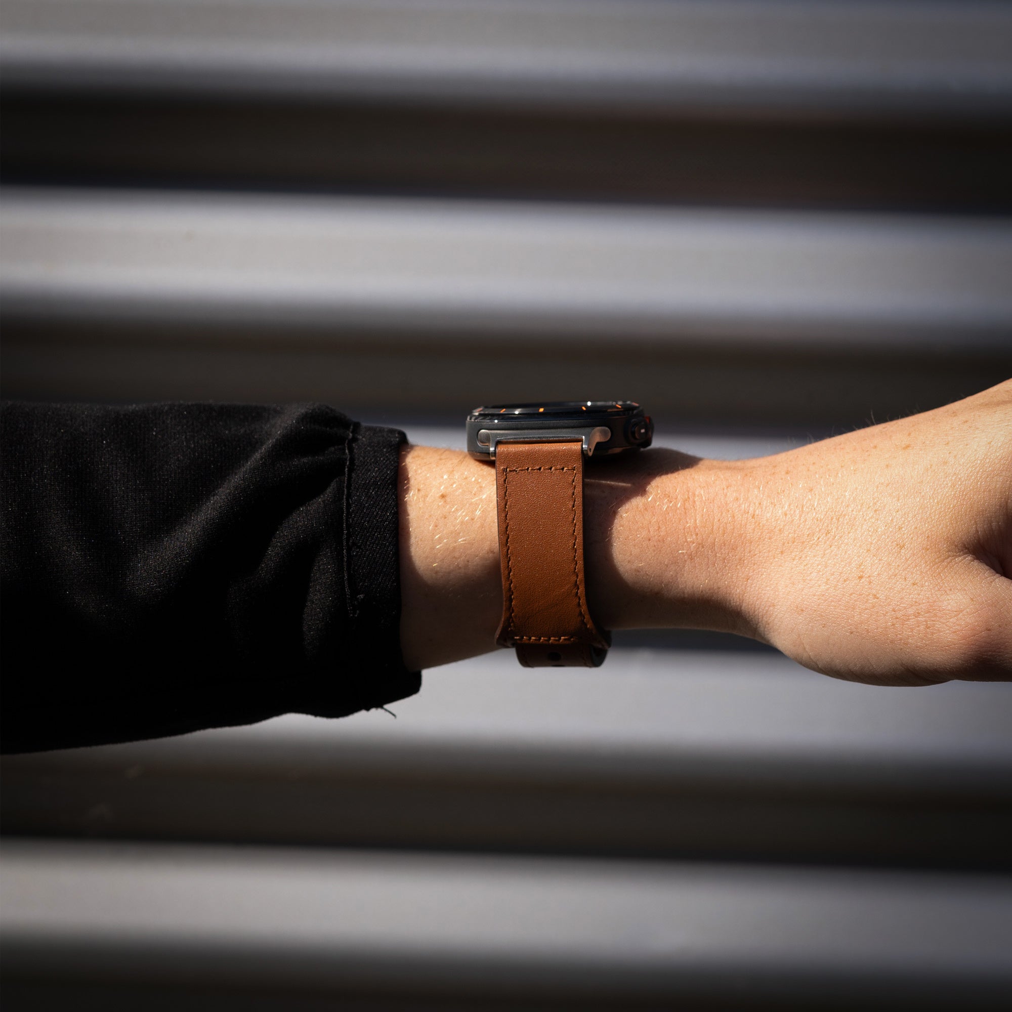 Samsung Galaxy Watch Ultra Lederarmband (Braun)
