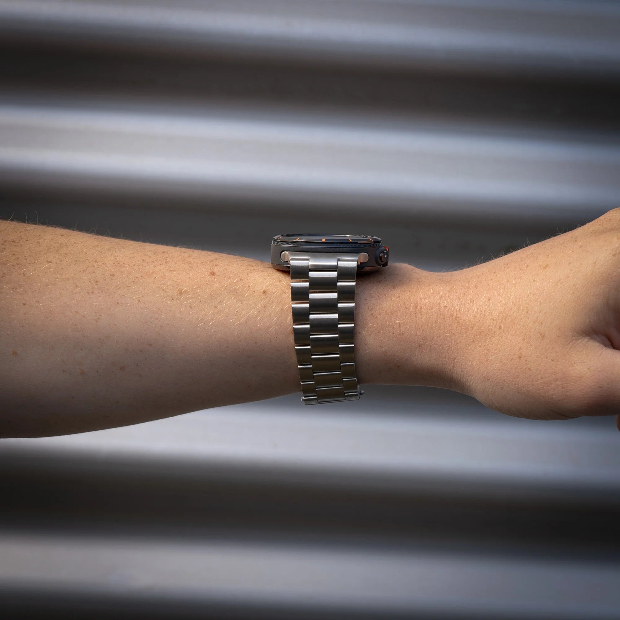 Correa acero Samsung Galaxy Watch Ultra (plata)