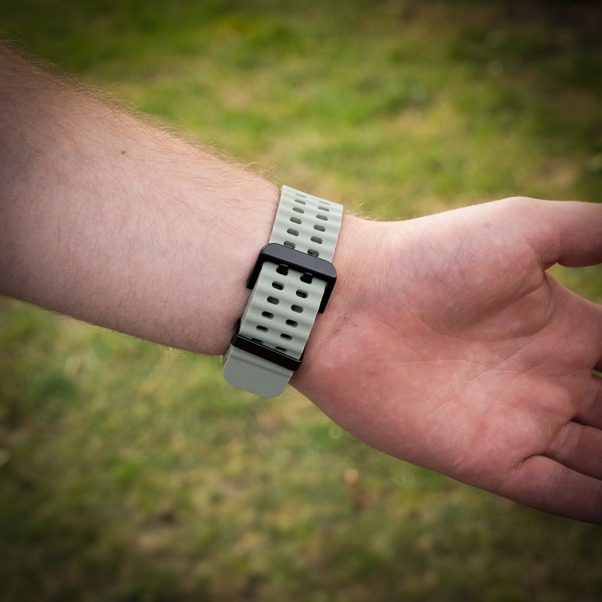 Samsung Galaxy Watch Ultra Ocean Armband (Grau-Grün)