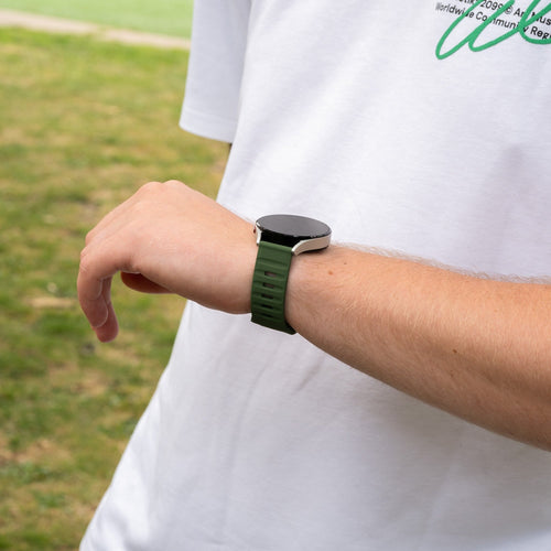 Coros Apex 2 Outdoor Silikonarmband (Grün)