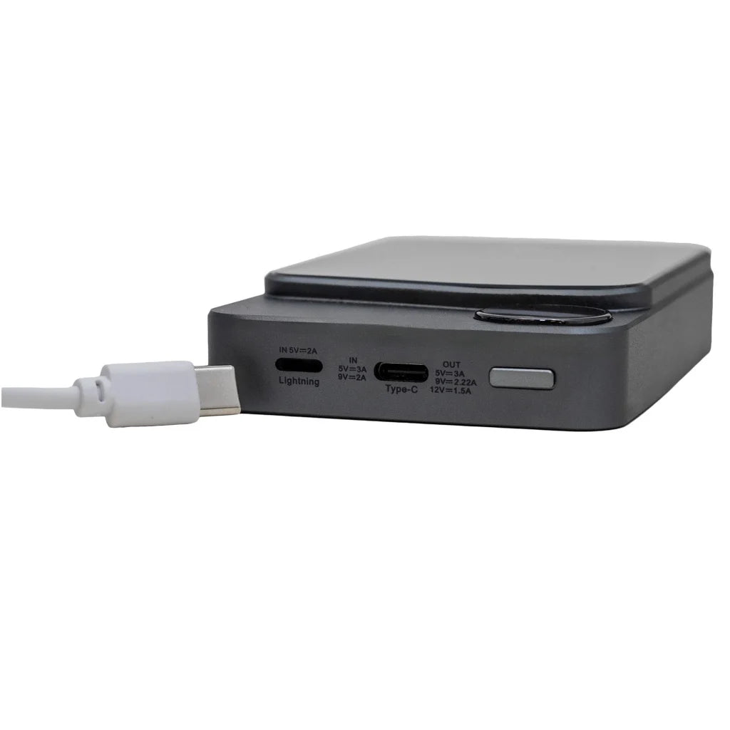 Coverzs Powerbank Sólido MagSafe de 20W y 10.000 mAh (negro)

