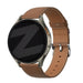 Bandz Amazfit GTR 2 Leather Strap 'Easy Fit' (Brown)