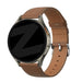 Bandz Huawei Watch 5 - 42mm Leather Strap 'Easy Fit' (Brown)