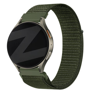 Bandz Amazfit Active Nylon Strap 'Easy Fit' (Green)