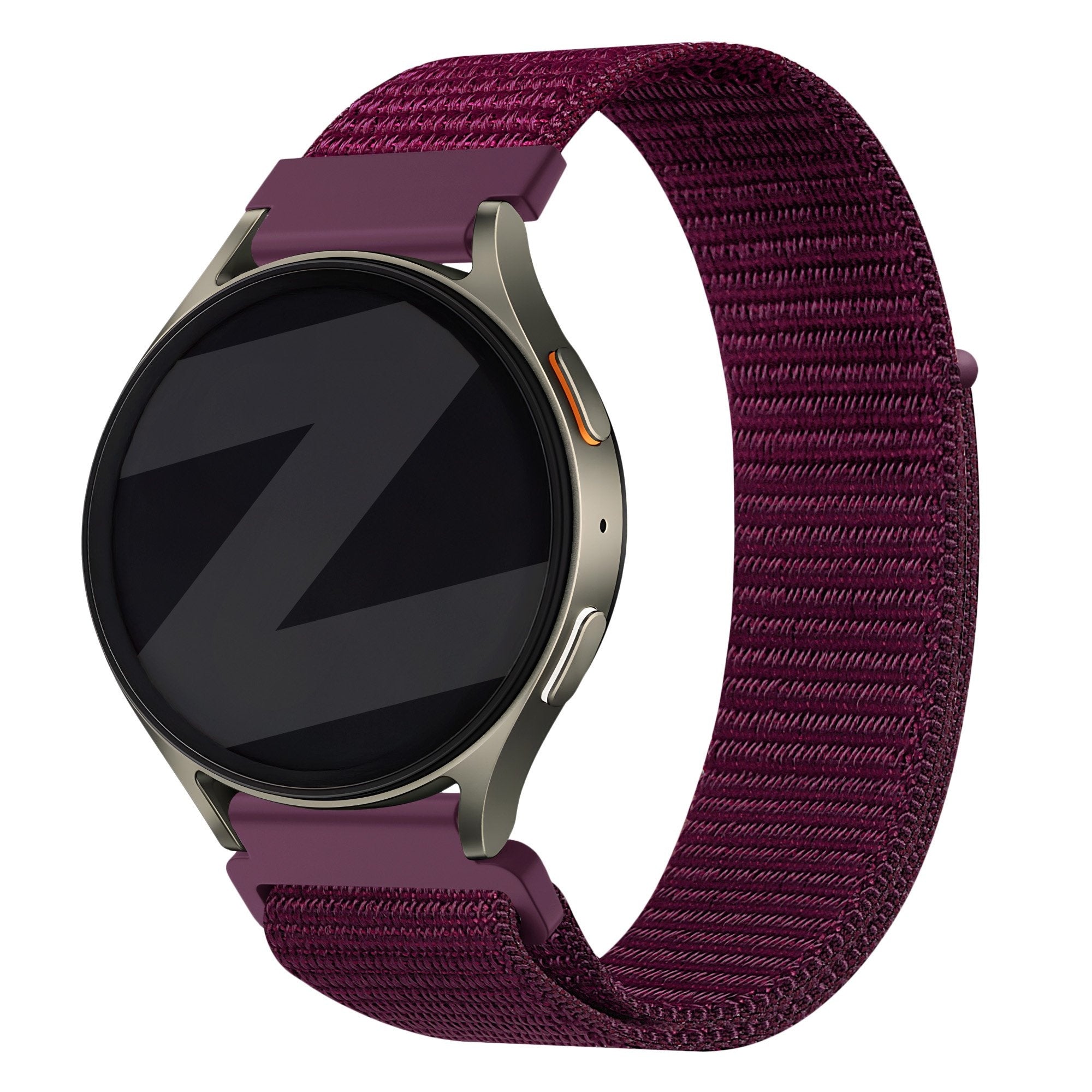 Bandz Fossil Gen 6 - 42mm Nylon Strap 'Easy Fit' (Plum)