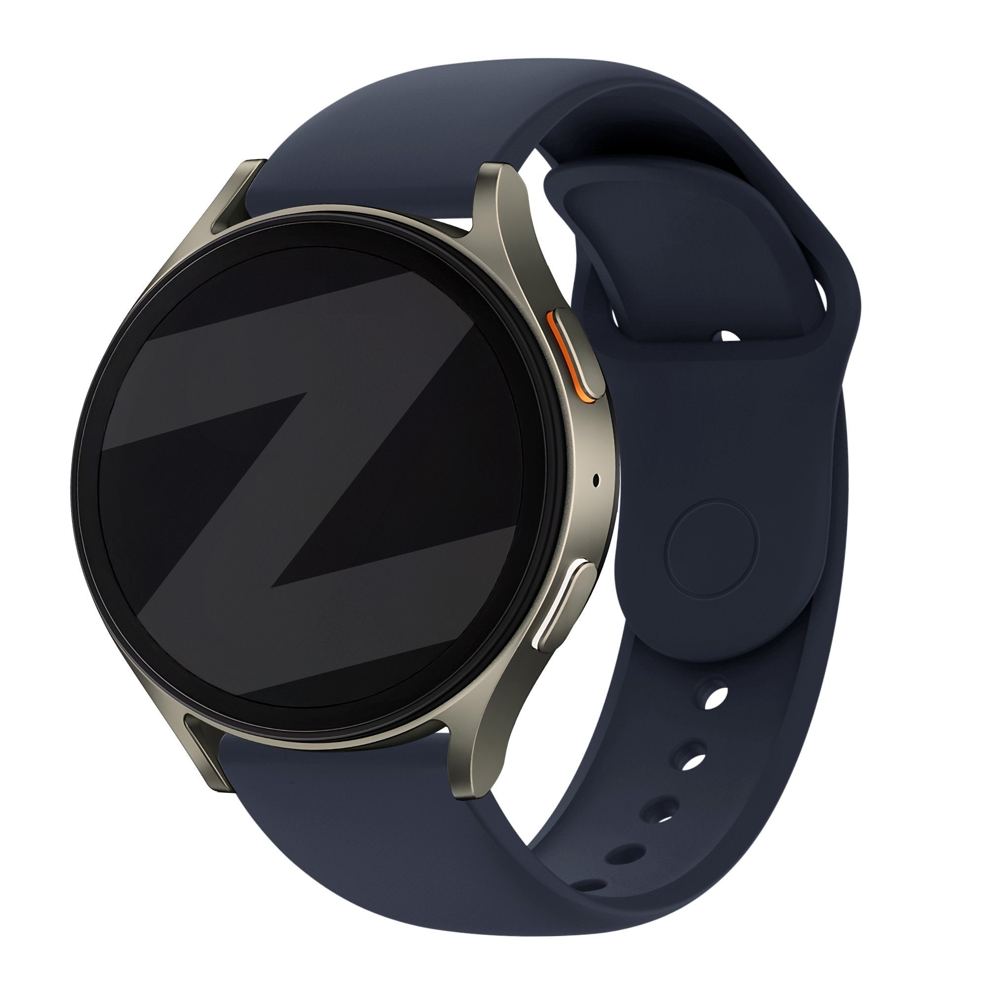Bandz Samsung Galaxy Watch 4 - 44mm Sport Strap 'Easy Fit' (Dark Blue)